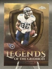 2025 Topps Chrome Legends of the Gridiron Delanie Walker #LOG-30 card