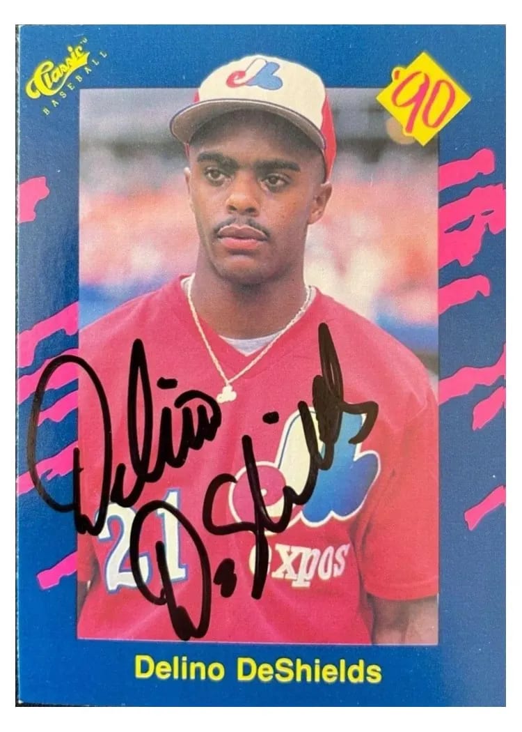 1990 Classic Delino DeShields #55 card