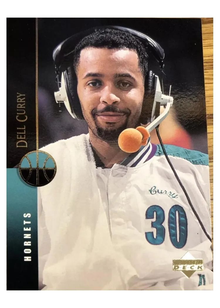 1994 Upper Deck Dell Curry #78 card