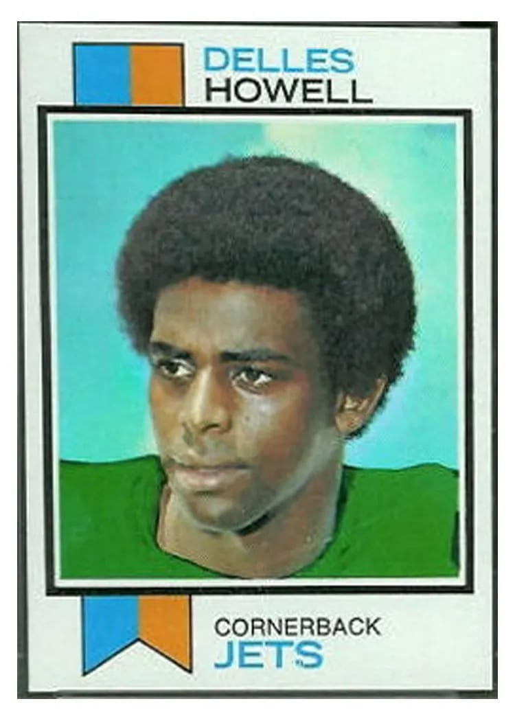 1973 Topps Delles Howell #507 card
