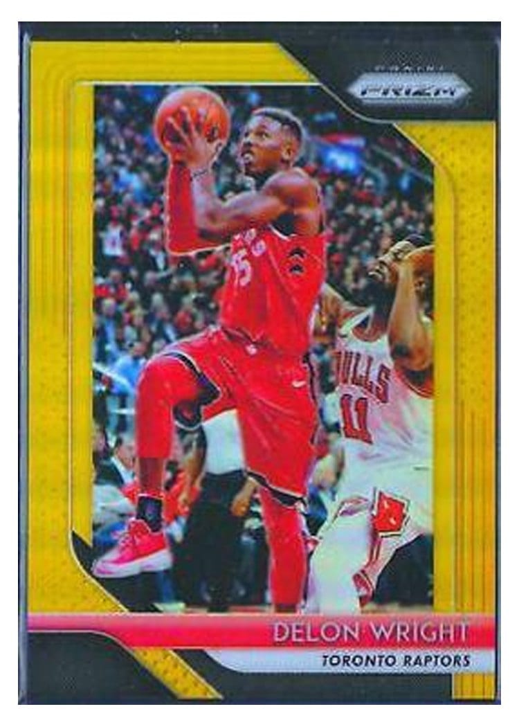 2018-19 Panini Prizm Base Set Delon Wright #113 card
