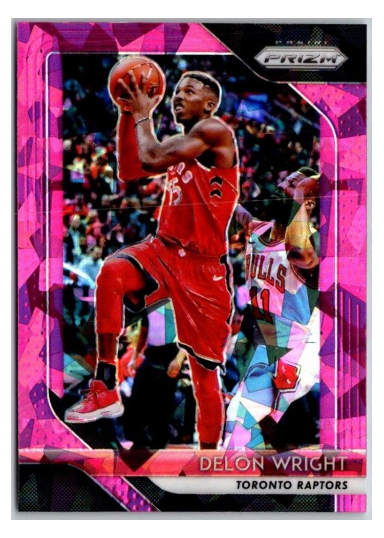 2018-19 Panini Prizm Base Set Delon Wright #113 card