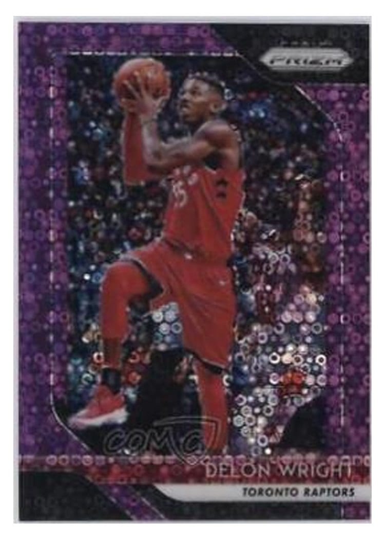 2018-19 Panini Prizm Base Set Delon Wright #113 card