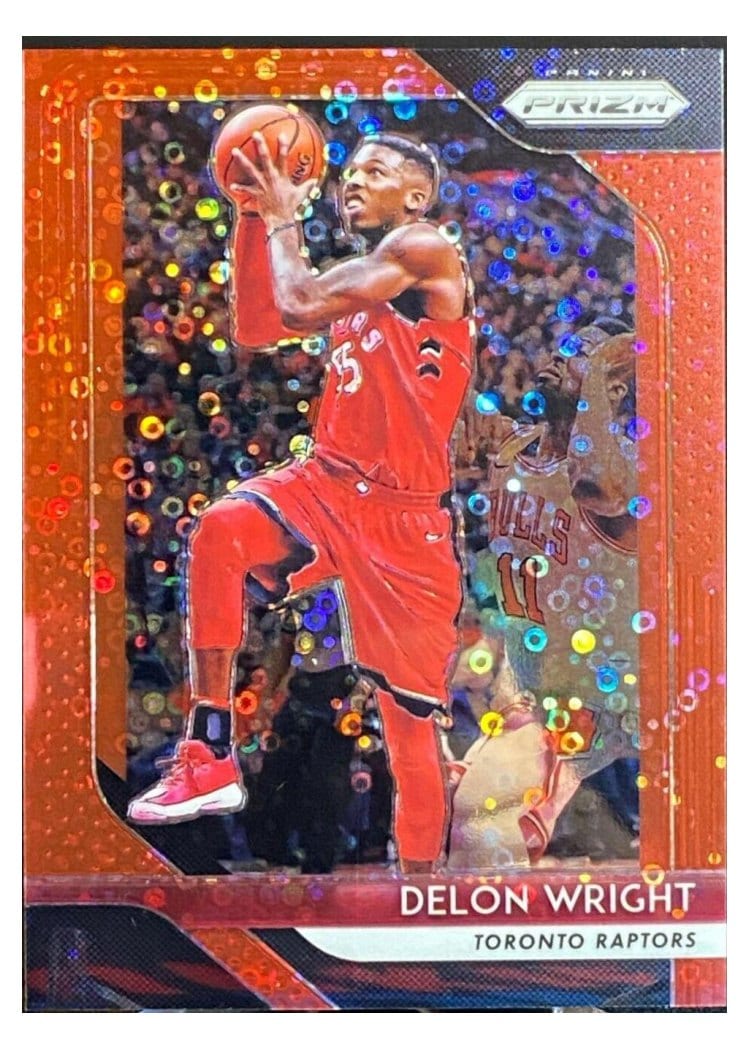 2018-19 Panini Prizm Base Set Delon Wright #113 card