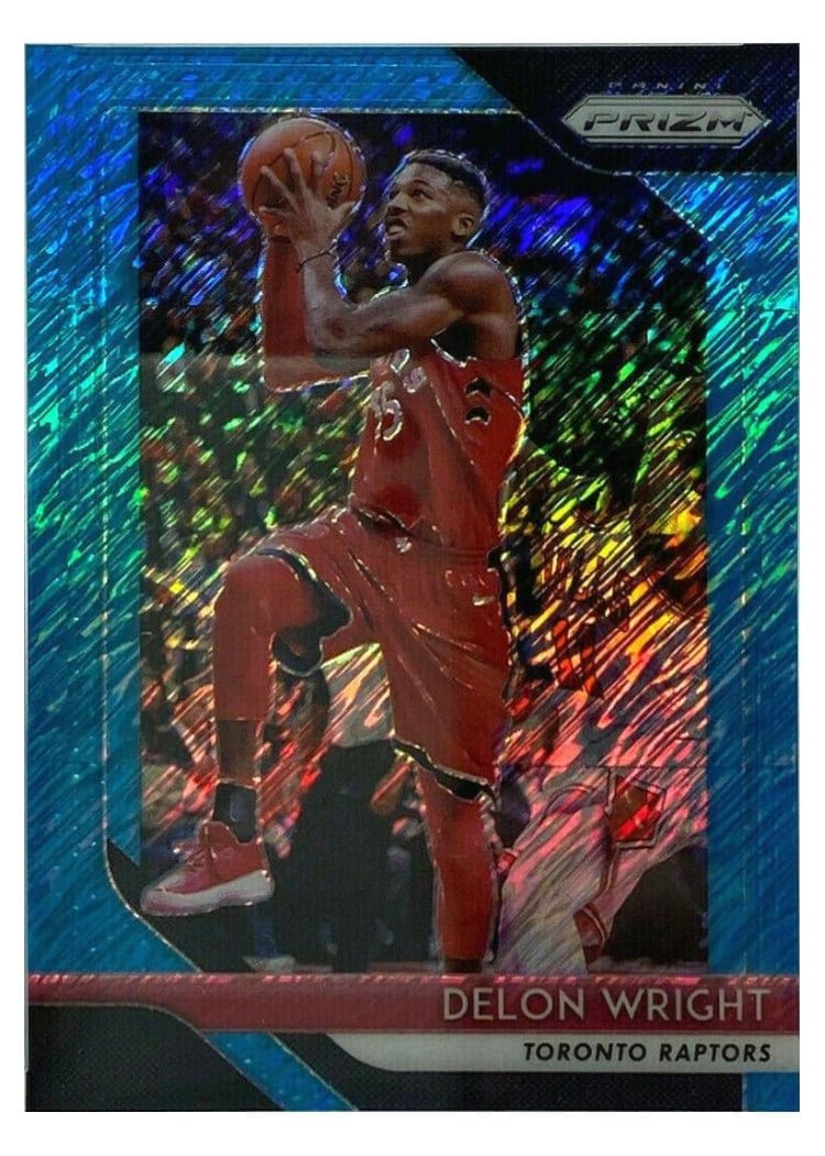 2018-19 Panini Prizm Base Set Delon Wright #113 card