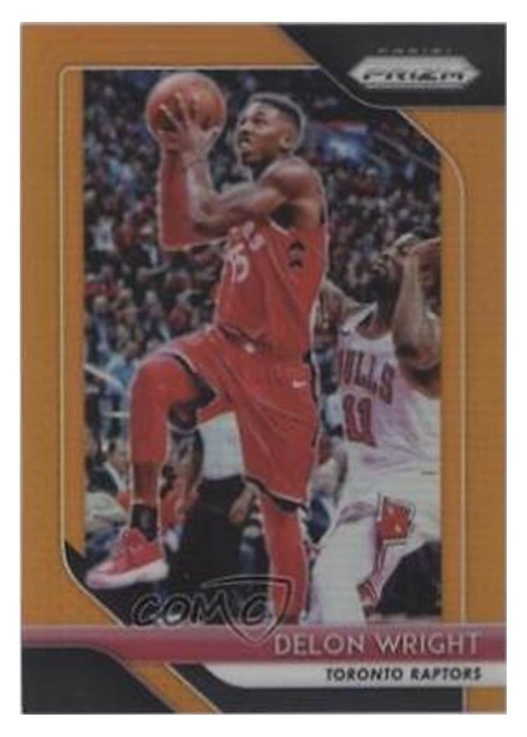 2018-19 Panini Prizm Base Set Delon Wright #113 card