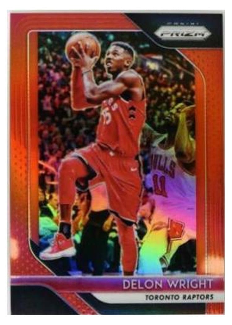 2018-19 Panini Prizm Base Set Delon Wright #113 card