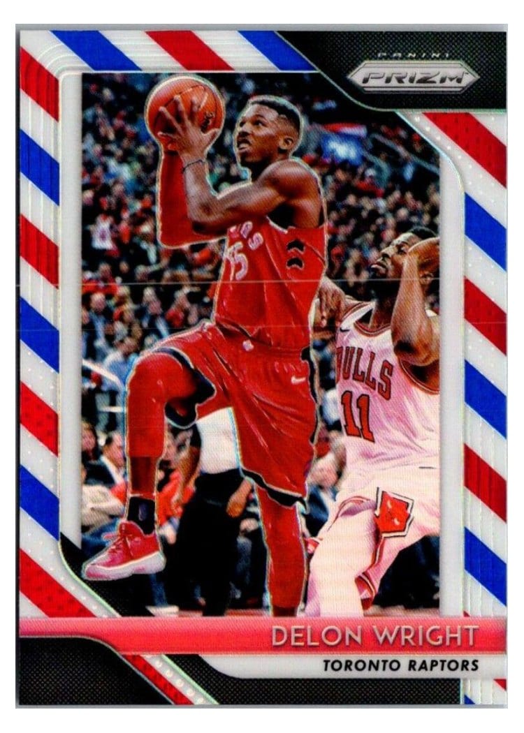 2018-19 Panini Prizm Base Set Delon Wright #113 card