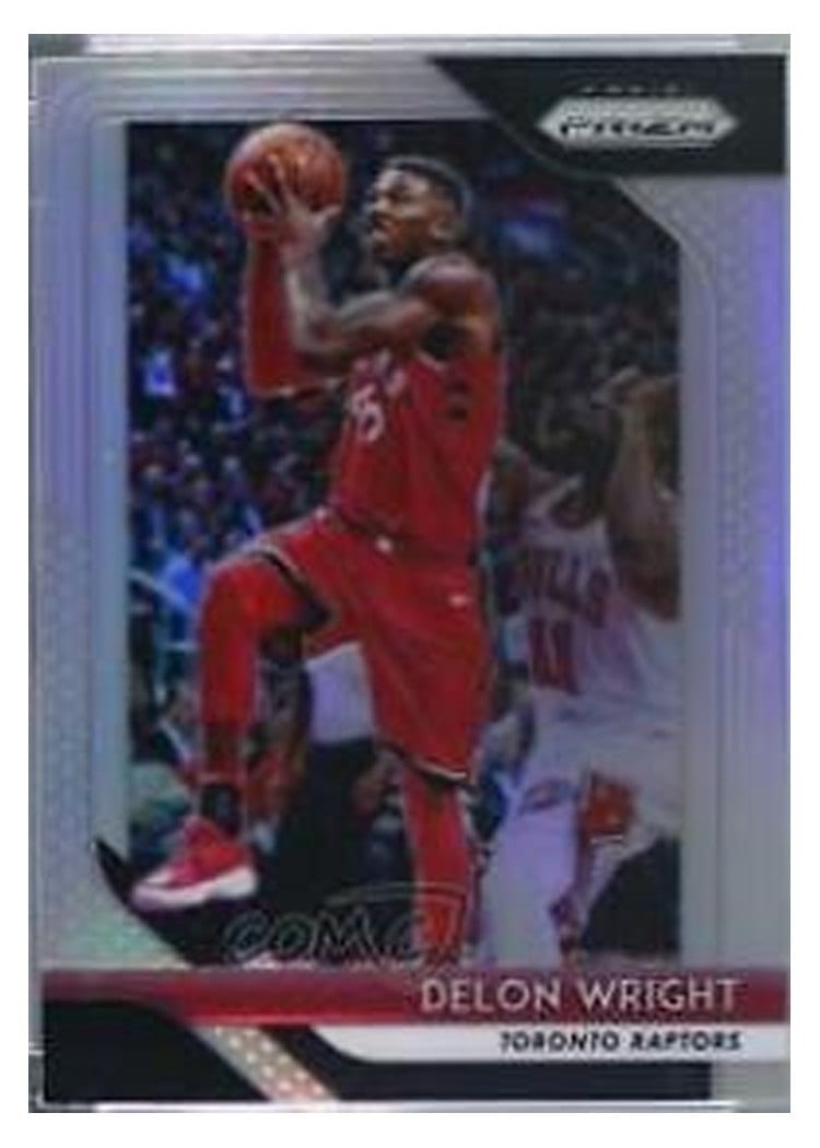 2018-19 Panini Prizm Base Set Delon Wright #113 card