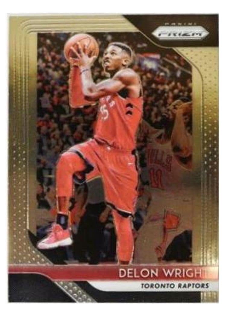 2018-19 Panini Prizm Base Set Delon Wright #113 card