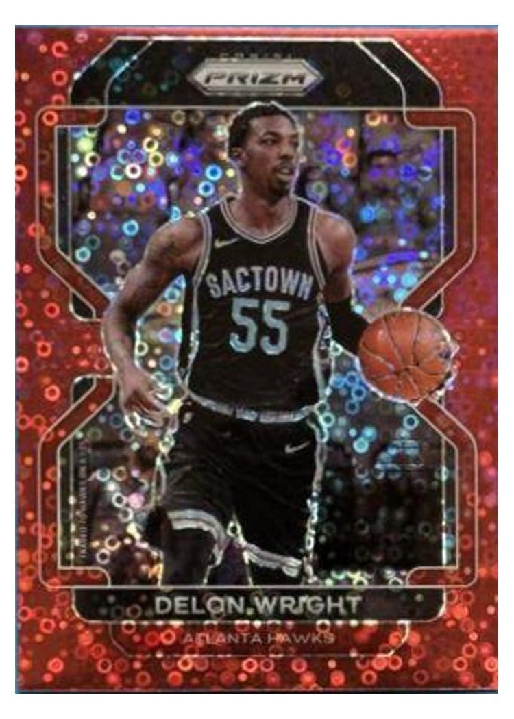2021-22 Panini Prizm Base Set Delon Wright #57 card