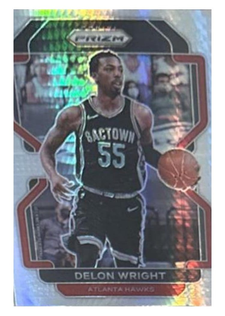 2021-22 Panini Prizm Base Set Delon Wright #57 card