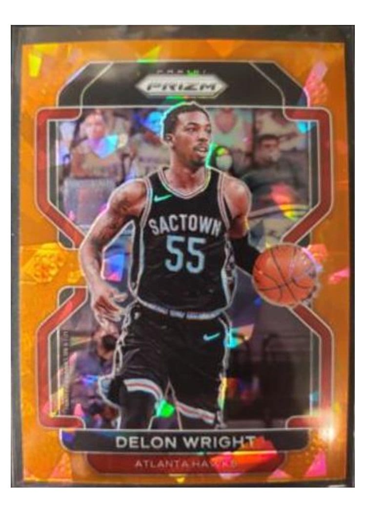 2021-22 Panini Prizm Base Set Delon Wright #57 card