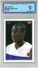 2009 Topps DeMar DeRozan #320 card