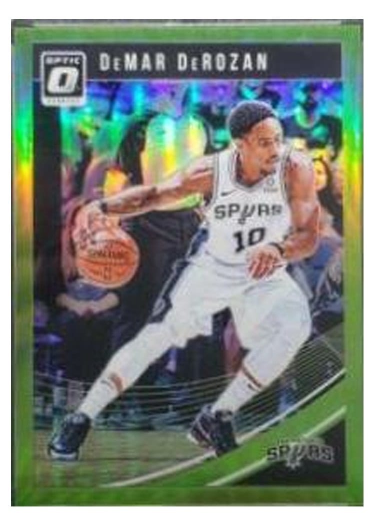 2018-19 Donruss Optic Base Set DeMar DeRozan #13 card