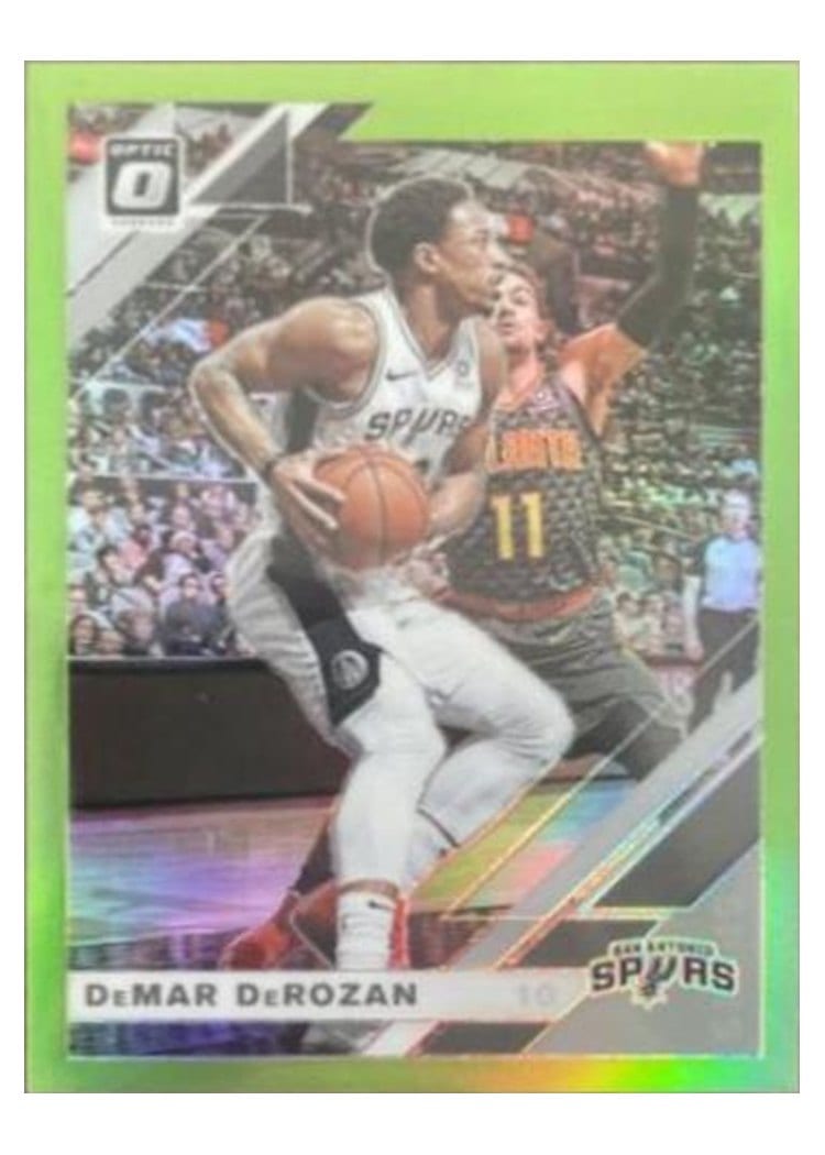 2019-20 Donruss Optic Base Set DeMar DeRozan #127 card