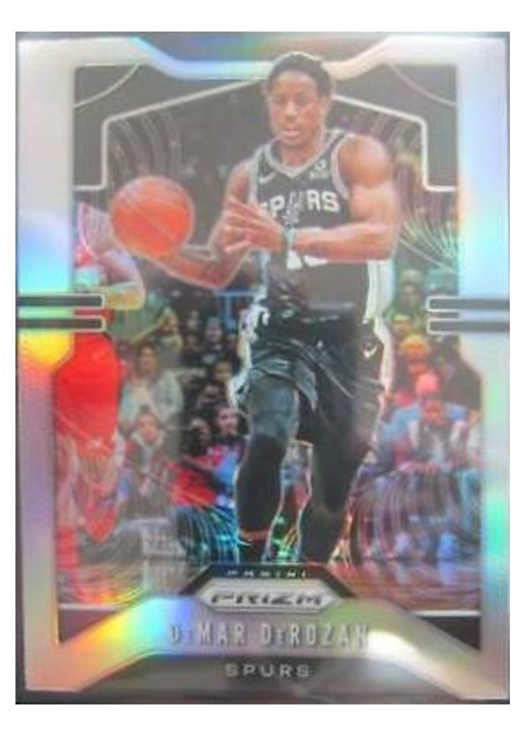 2019-20 Panini Prizm Base Set DeMar DeRozan Silver Prizm #134 card