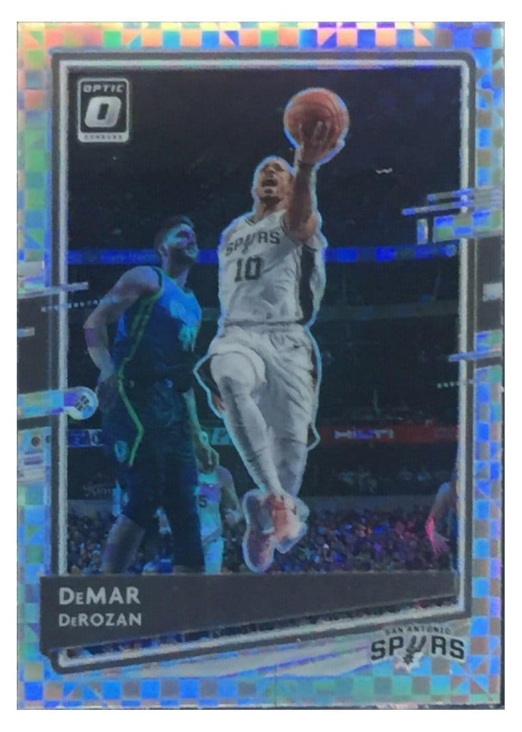 2020-21 Donruss Optic Base Set DeMar DeRozan #36 card