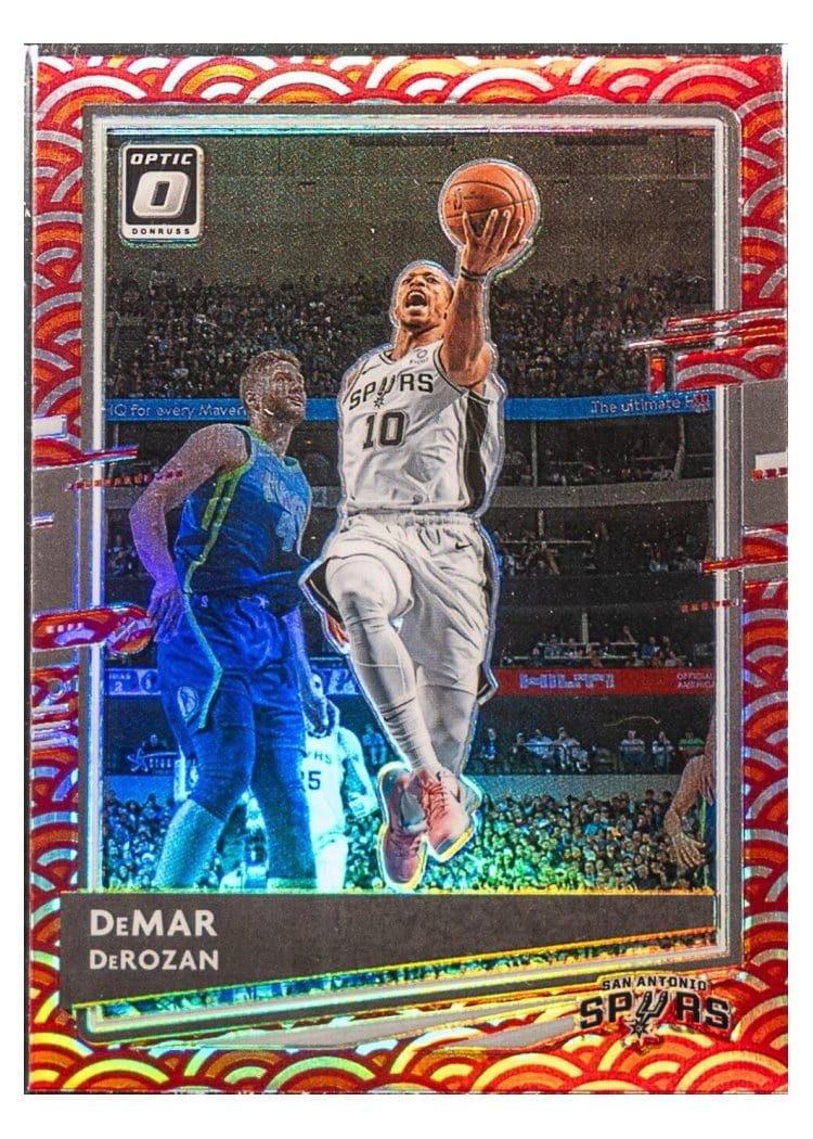 2020-21 Donruss Optic Base Set DeMar DeRozan #36 card