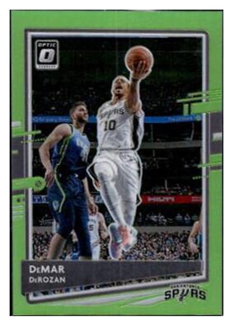 2020-21 Donruss Optic Base Set DeMar DeRozan #36 card