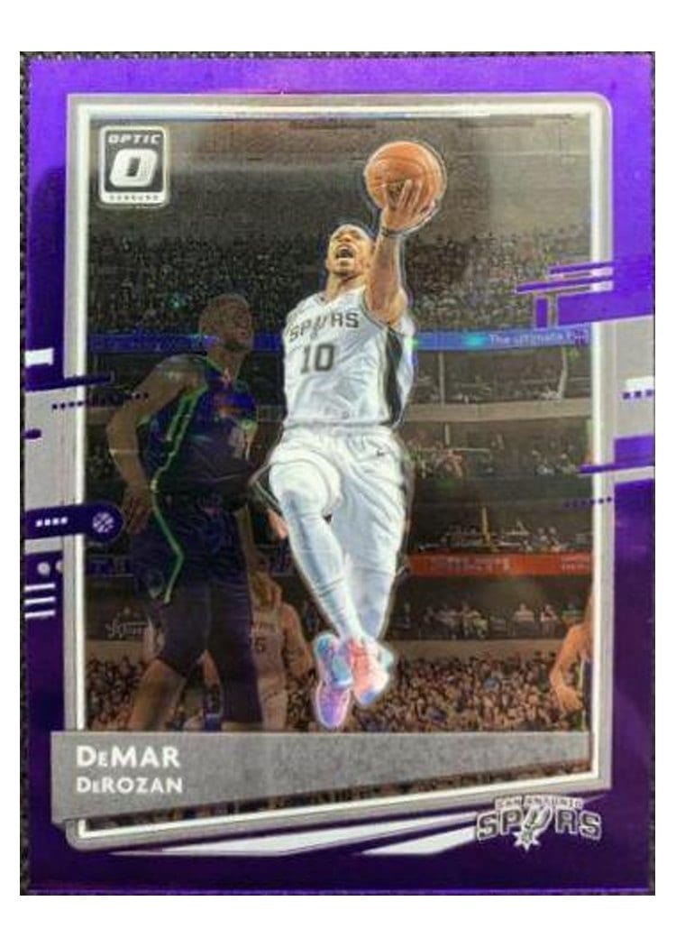 2020-21 Donruss Optic Base Set DeMar DeRozan #36 card