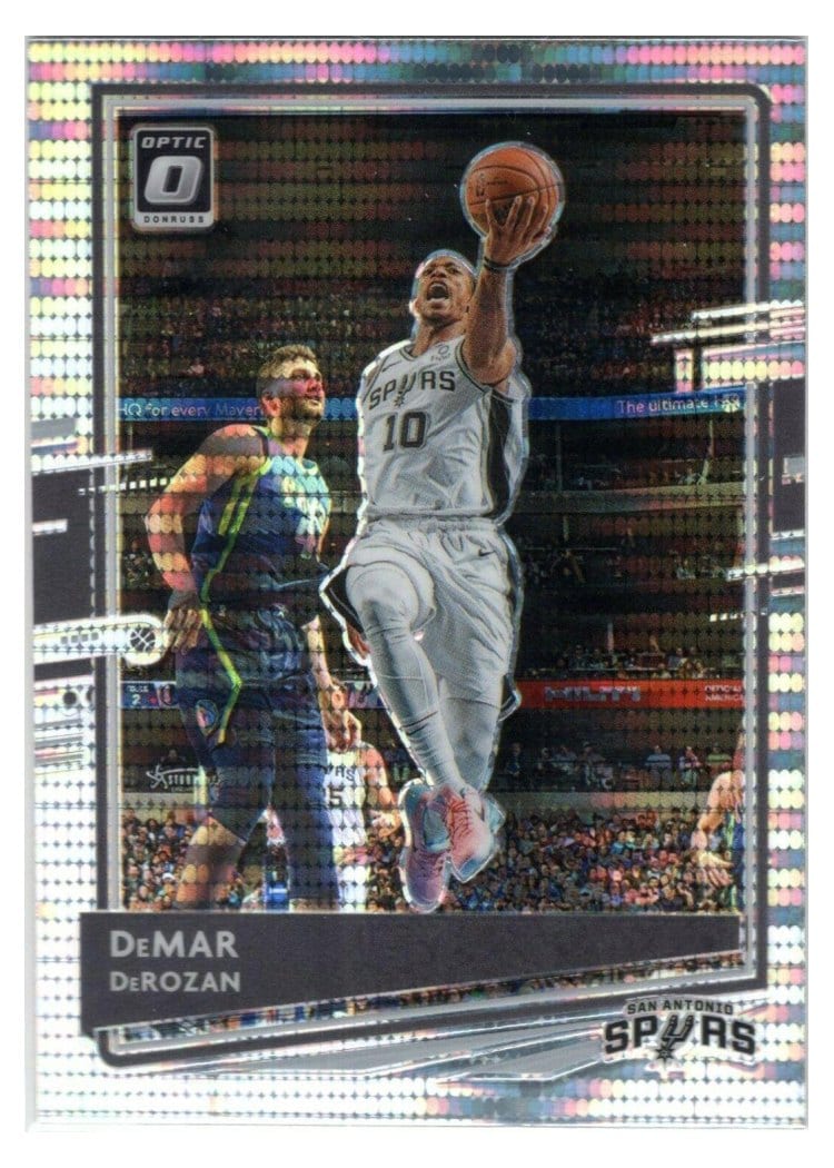 2020-21 Donruss Optic Base Set DeMar DeRozan Target #36 card