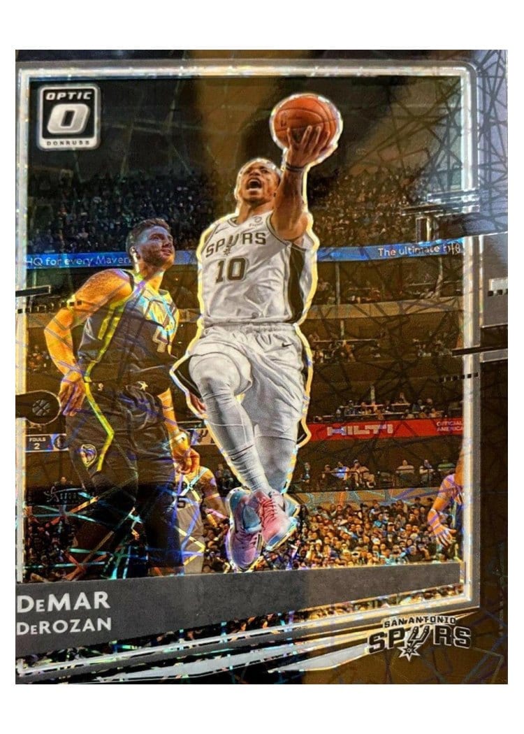 2020-21 Donruss Optic Base Set DeMar DeRozan #36 card