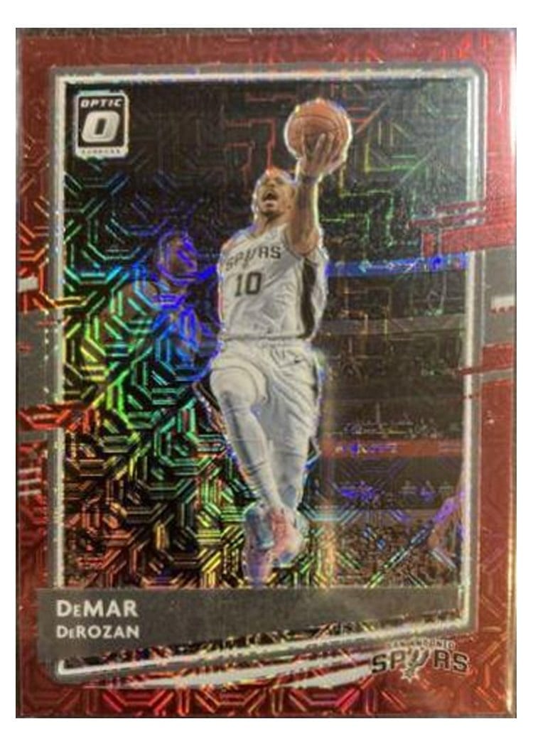 2020-21 Donruss Optic Base Set DeMar DeRozan #36 card