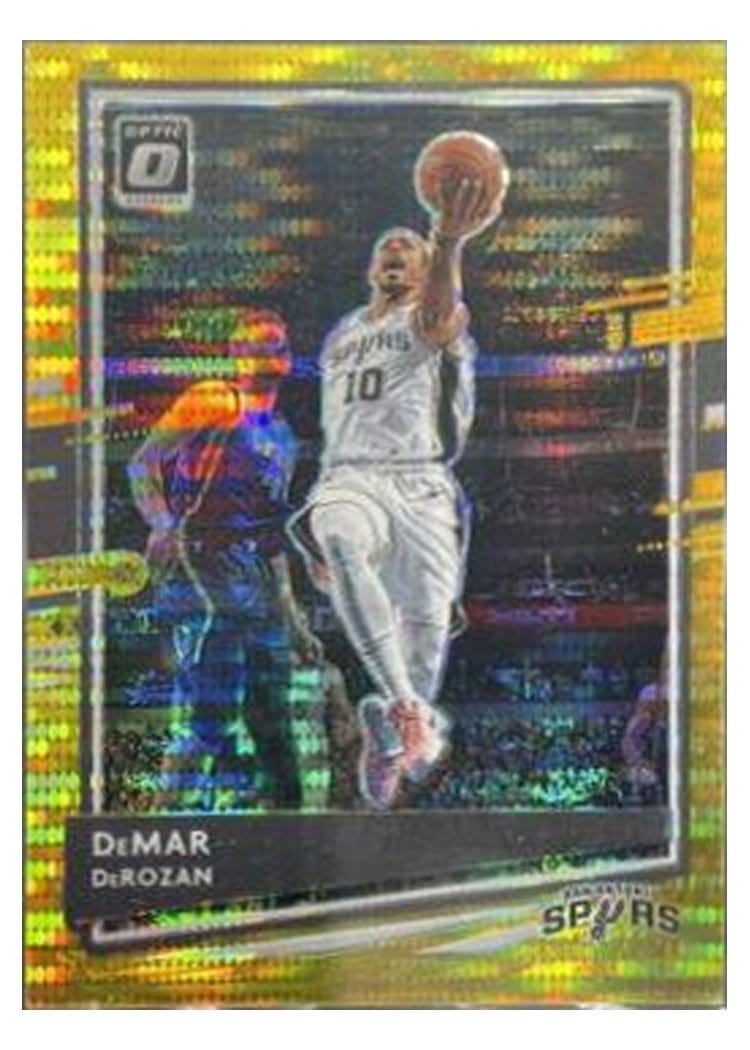 2020-21 Donruss Optic Base Set DeMar DeRozan #36 card