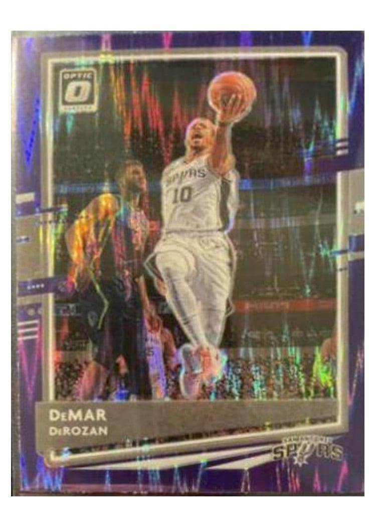 2020-21 Donruss Optic Base Set DeMar DeRozan #36 card