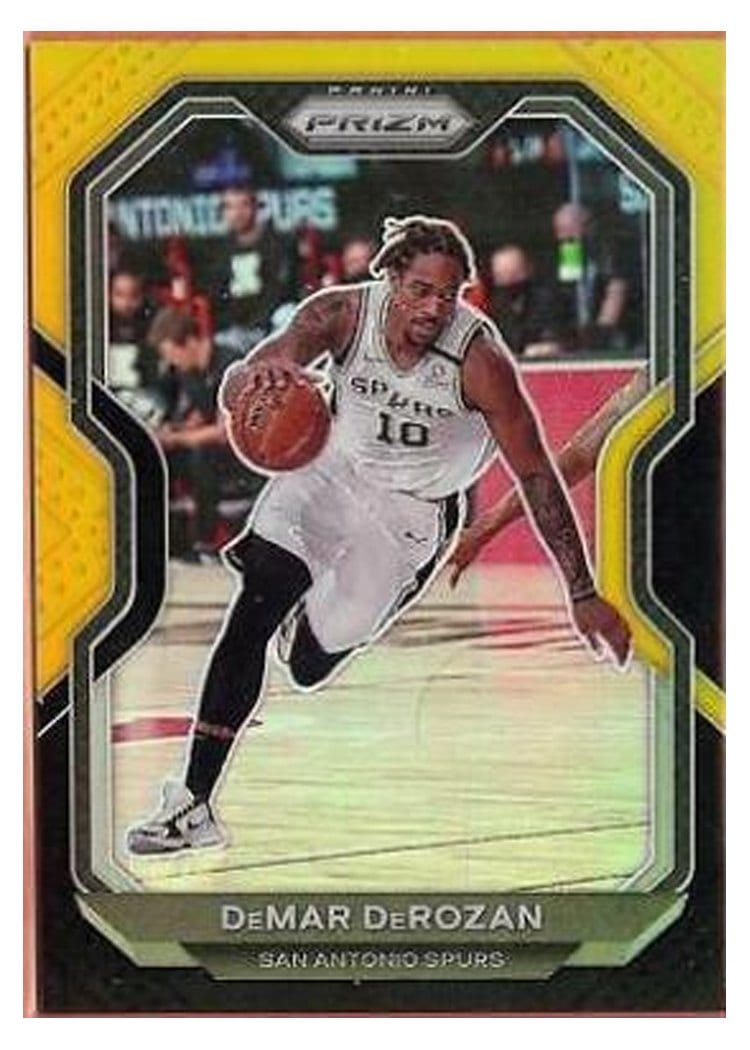 2020-21 Panini Prizm Base Set DeMar DeRozan #210 card