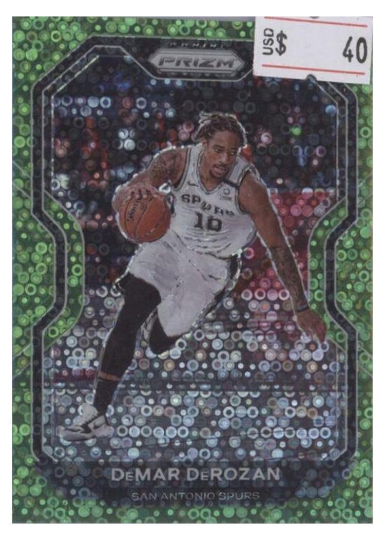 2020-21 Panini Prizm Base Set DeMar DeRozan #210 card