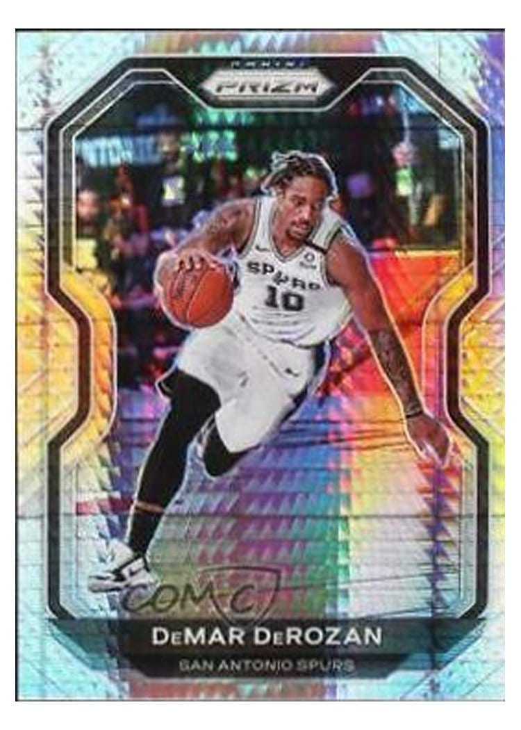 2020-21 Panini Prizm Base Set DeMar DeRozan #210 card