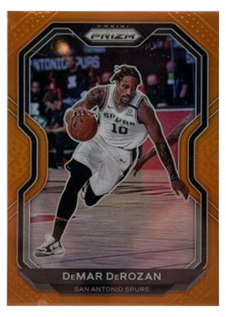 2020-21 Panini Prizm Base Set DeMar DeRozan #210 card