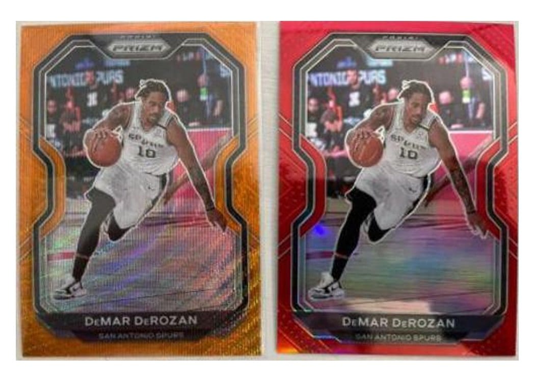 2020-21 Panini Prizm Base Set DeMar DeRozan #210 card