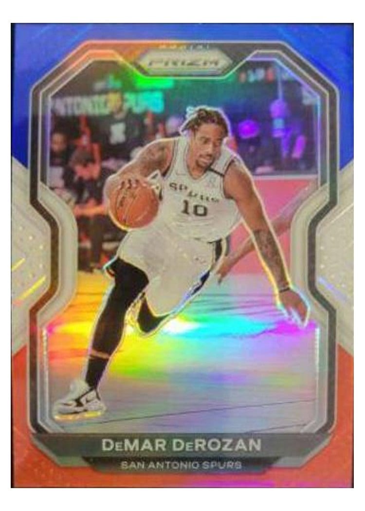 2020-21 Panini Prizm Base Set DeMar DeRozan #210 card
