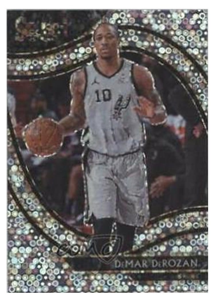 2020-21 Panini Select Base Set DeMar DeRozan #220 card