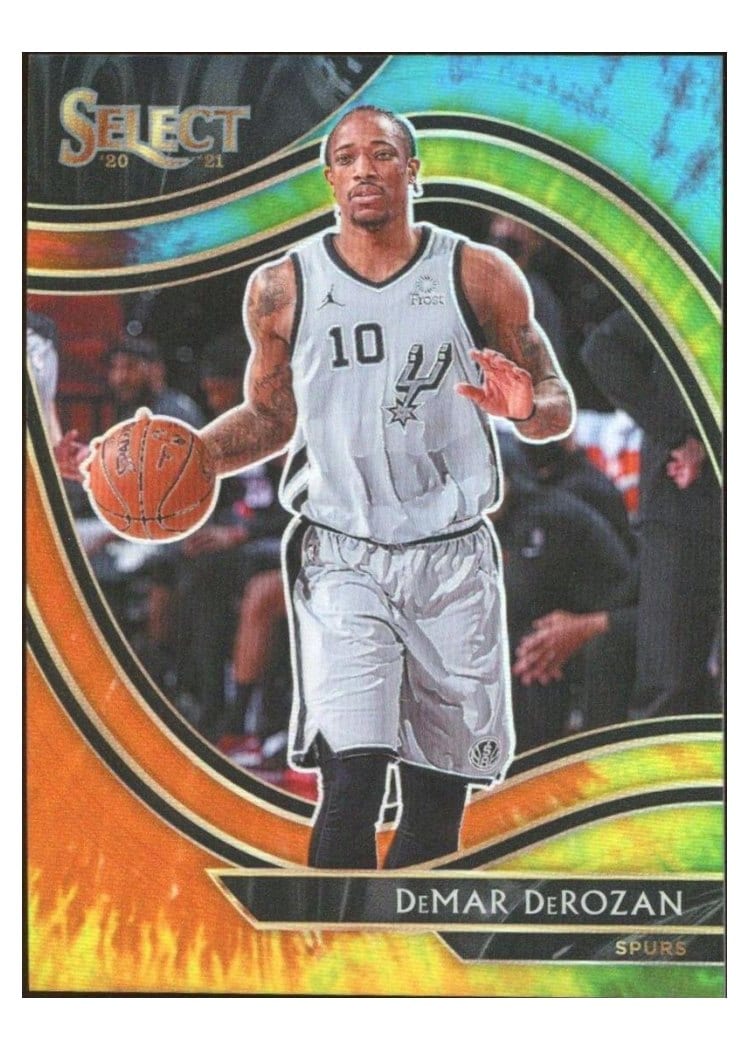 2020-21 Panini Select Base Set DeMar DeRozan #220 card