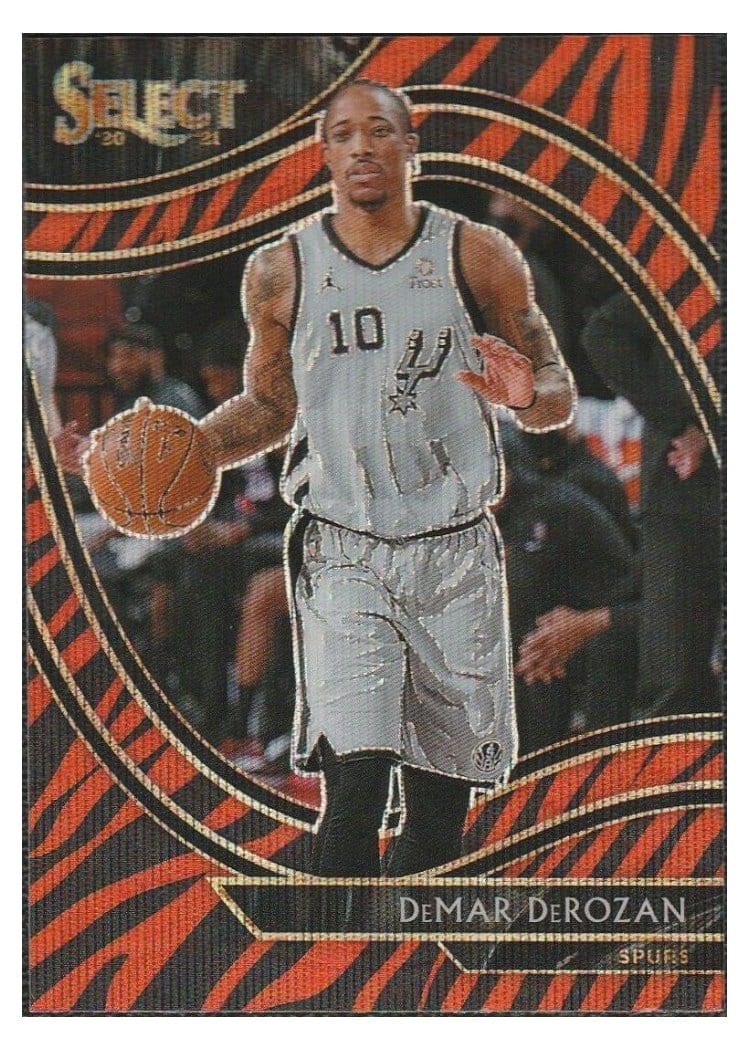2020-21 Panini Select Base Set DeMar DeRozan #220 card