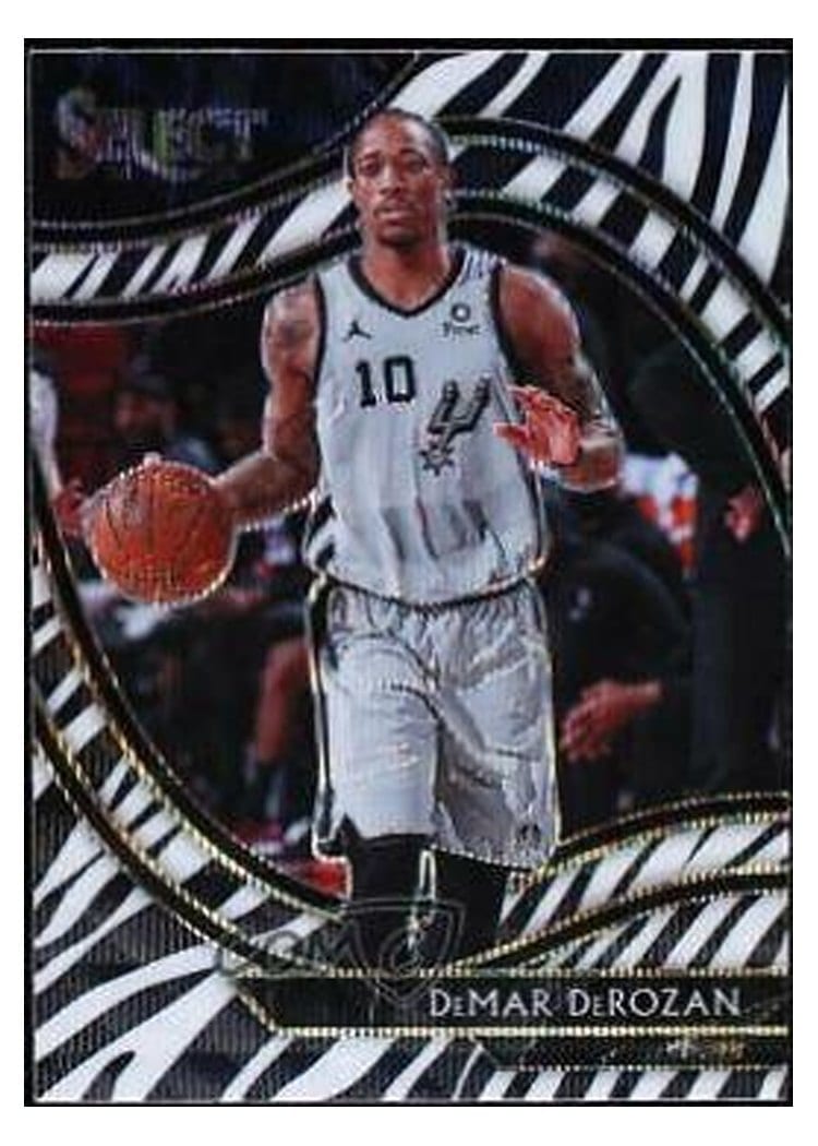 2020-21 Panini Select Base Set DeMar DeRozan #220 card
