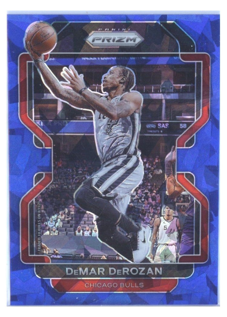2021-22 Panini Prizm Base Set DeMar DeRozan #113 card