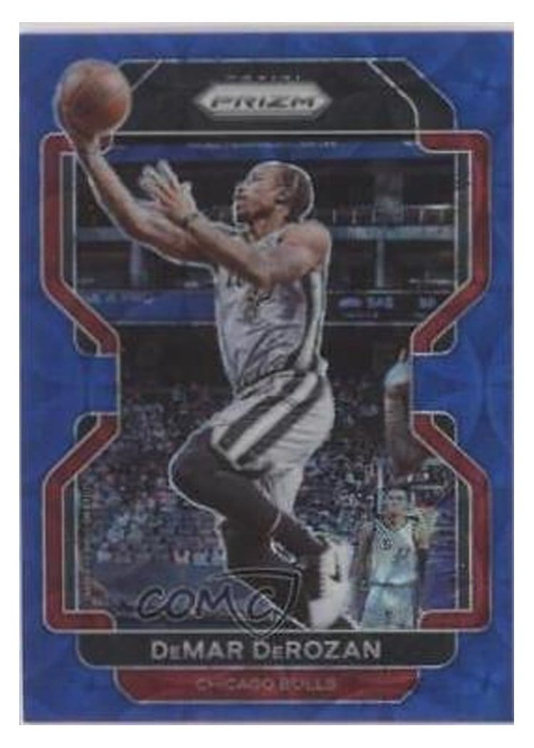 2021-22 Panini Prizm Base Set DeMar DeRozan #113 card