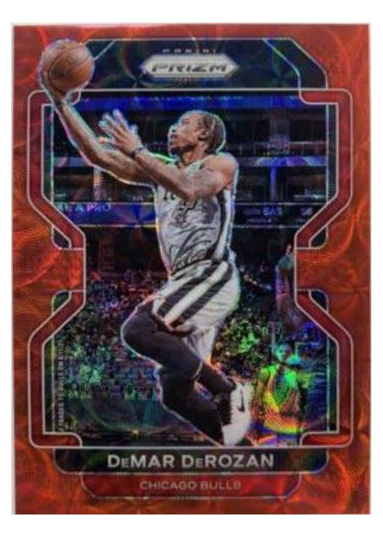 2021-22 Panini Prizm Base Set DeMar DeRozan #113 card
