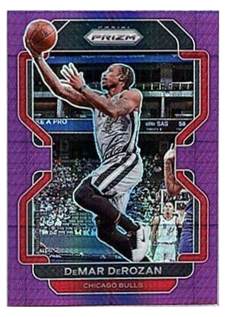 2021-22 Panini Prizm Base Set DeMar DeRozan #113 card