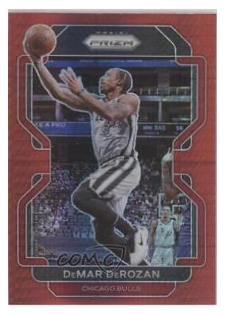 2021-22 Panini Prizm Base Set DeMar DeRozan #113 card