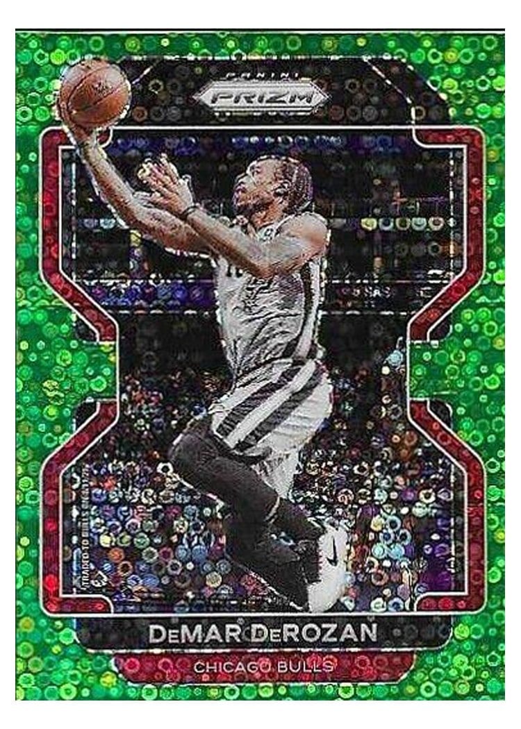 2021-22 Panini Prizm Base Set DeMar DeRozan #113 card