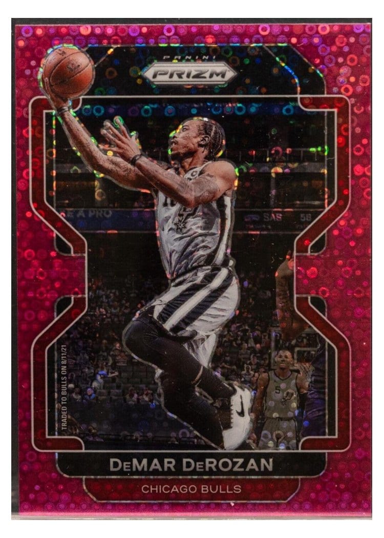 2021-22 Panini Prizm Base Set DeMar DeRozan #113 card