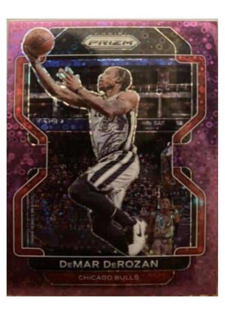 2021-22 Panini Prizm Base Set DeMar DeRozan #113 card