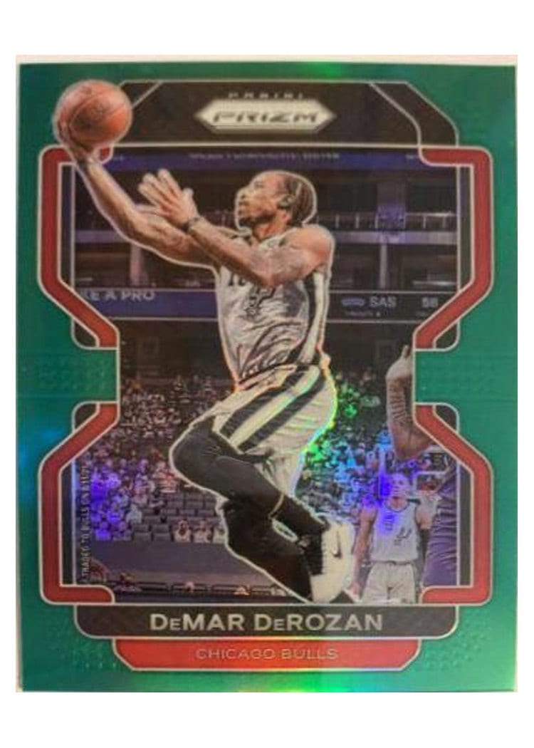 2021-22 Panini Prizm Base Set DeMar DeRozan #113 card