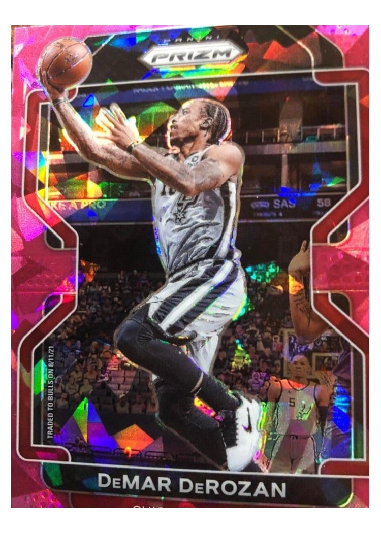 2021-22 Panini Prizm Base Set DeMar DeRozan #113 card